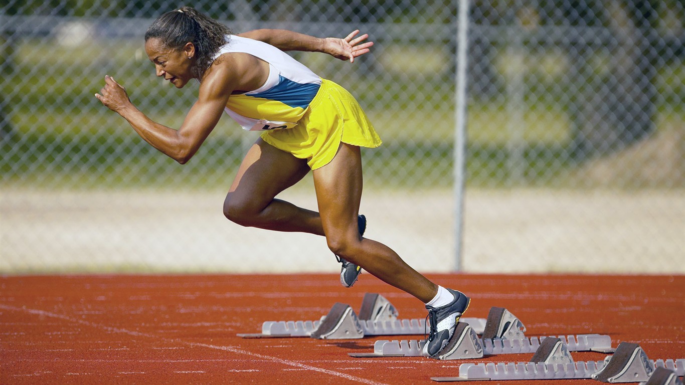 La pasión por el atletismo fondo de pantalla #18 - 1366x768