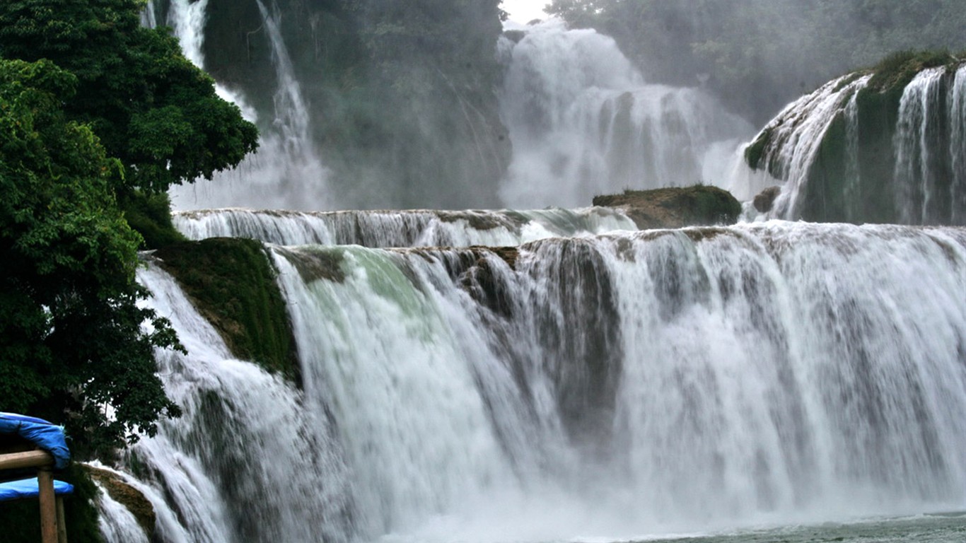 Detian Falls (Minghu Metasequoia works) #6 - 1366x768