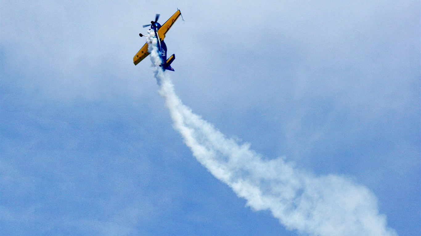 El Festival Aéreo Internacional de Deportes para Vistazo (Minghu obras Metasequoia) #13 - 1366x768