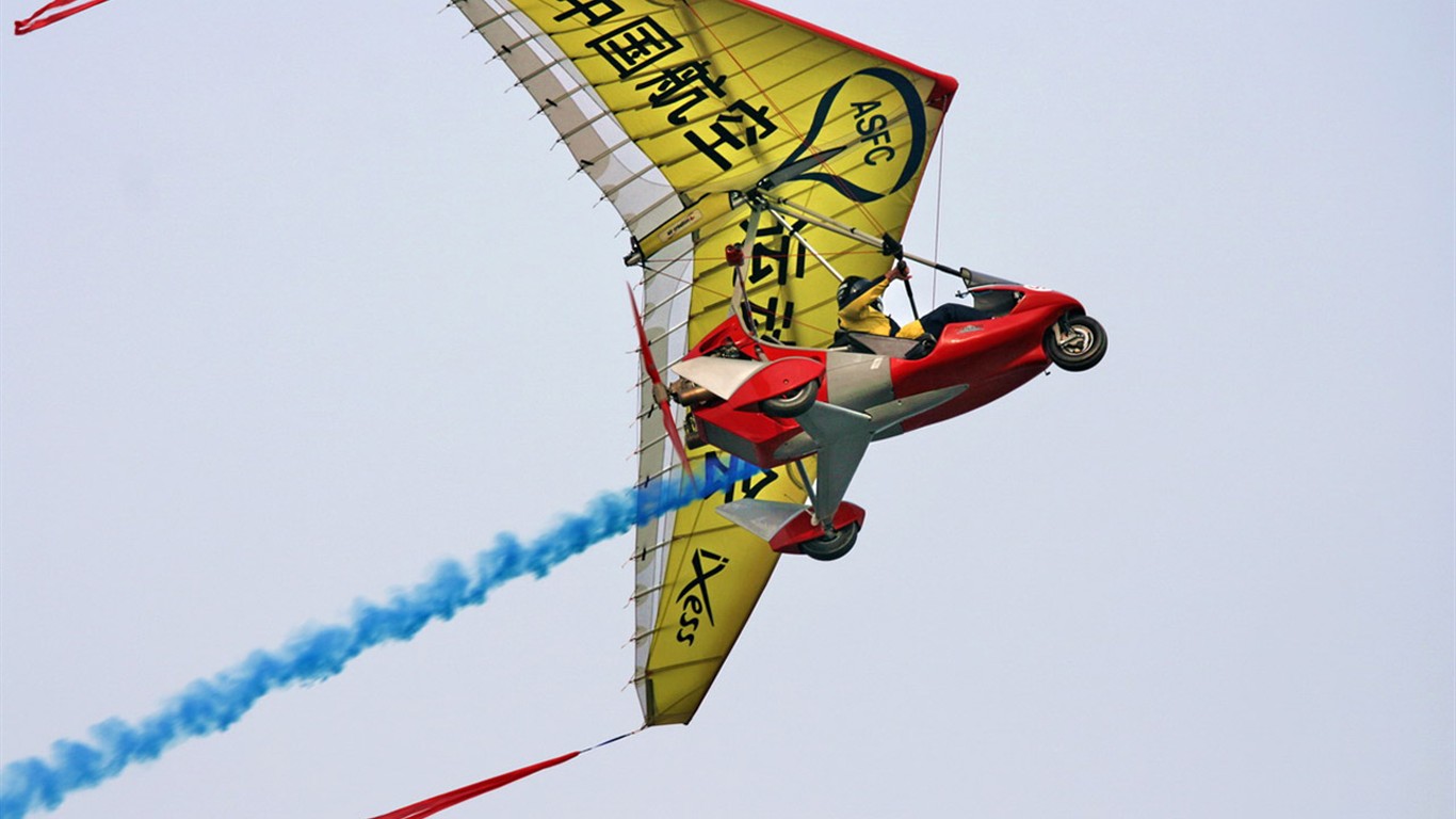The International Air Sports Festival Glimpse (Minghu Metasequoia works) #16 - 1366x768