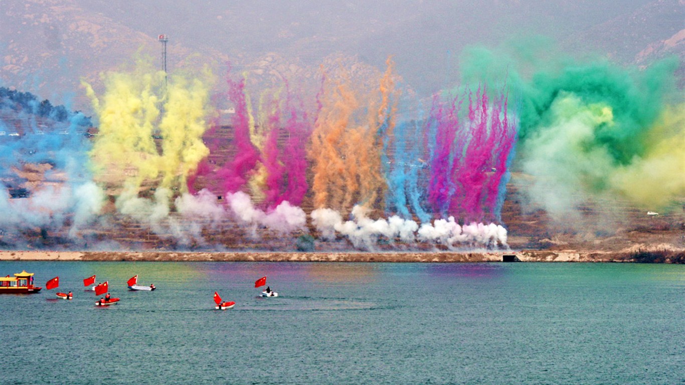 The International Air Sports Festival Glimpse (Minghu Metasequoia works) #20 - 1366x768