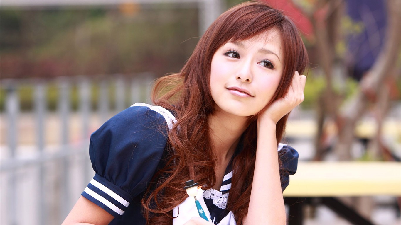 Tchaj-wan MM Yin Fu wallpaper album (2) #10 - 1366x768