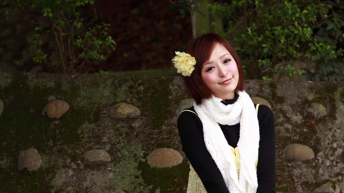 Tchaj-wan MM Yin Fu wallpaper album (2) #34 - 1366x768