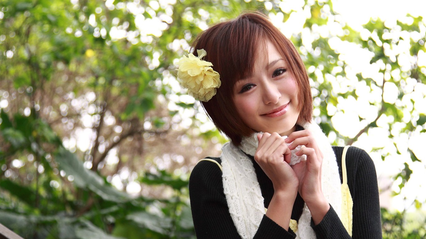 Tchaj-wan MM Yin Fu wallpaper album (2) #37 - 1366x768