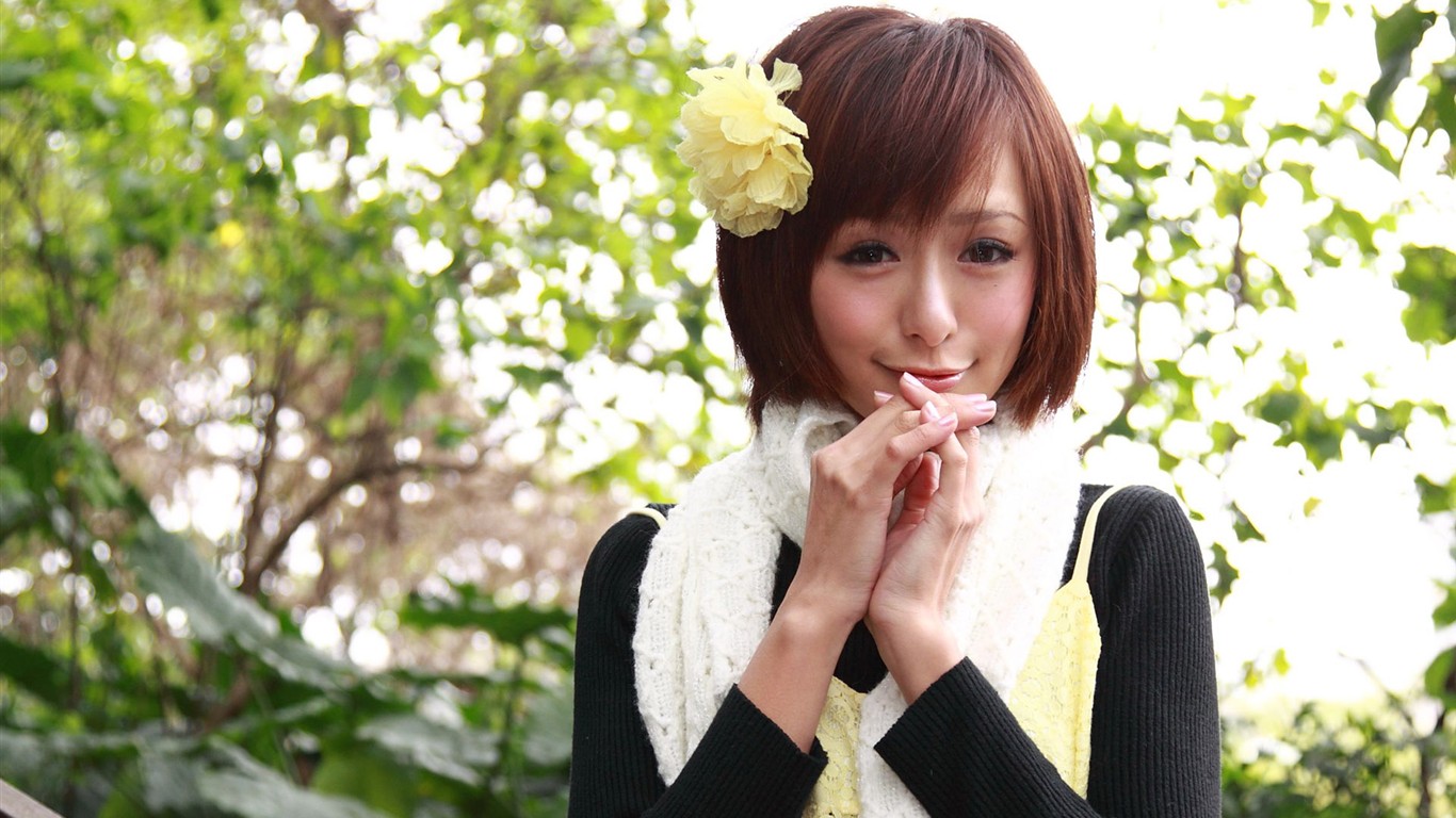 Taiwan MM Yin Fu wallpaper album (2) #40 - 1366x768