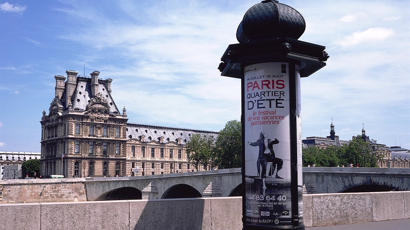 París, el empapelado hermoso paisaje #17 - 1366x768