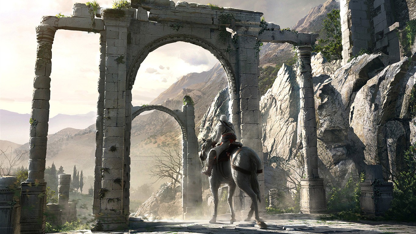 Assassin Creed HD hra wallpaper #9 - 1366x768