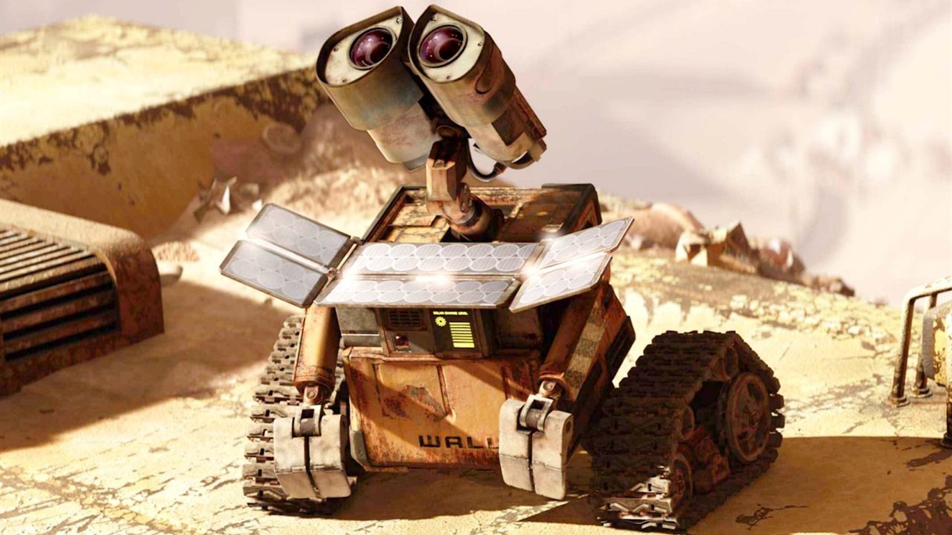 WALL E Robot Story wallpaper #14 - 1366x768