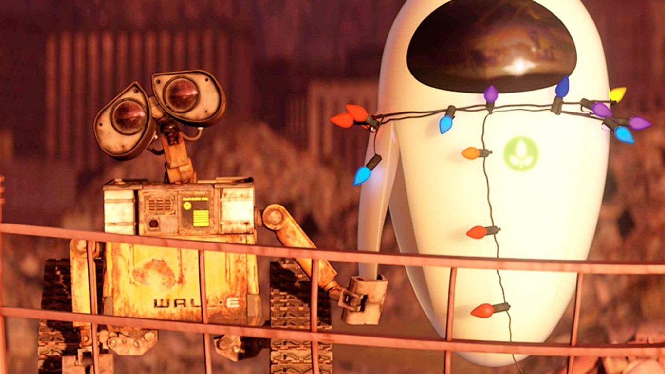 WALL E Robot Story wallpaper #15 - 1366x768