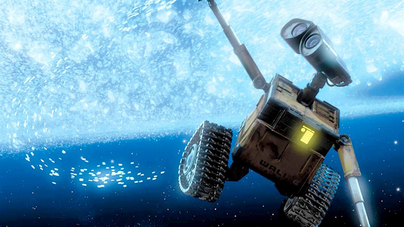 WALL E Robot Story wallpaper #16 - 1366x768