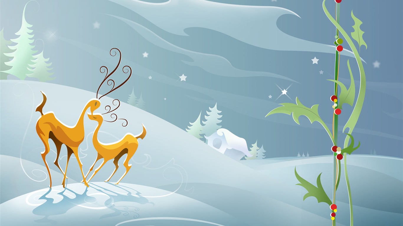 Christmas Theme HD Bilder (2) #39 - 1366x768