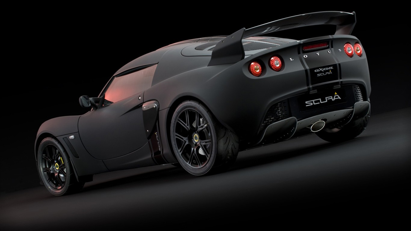 2010蓮花限量版跑車壁紙 #16 - 1366x768