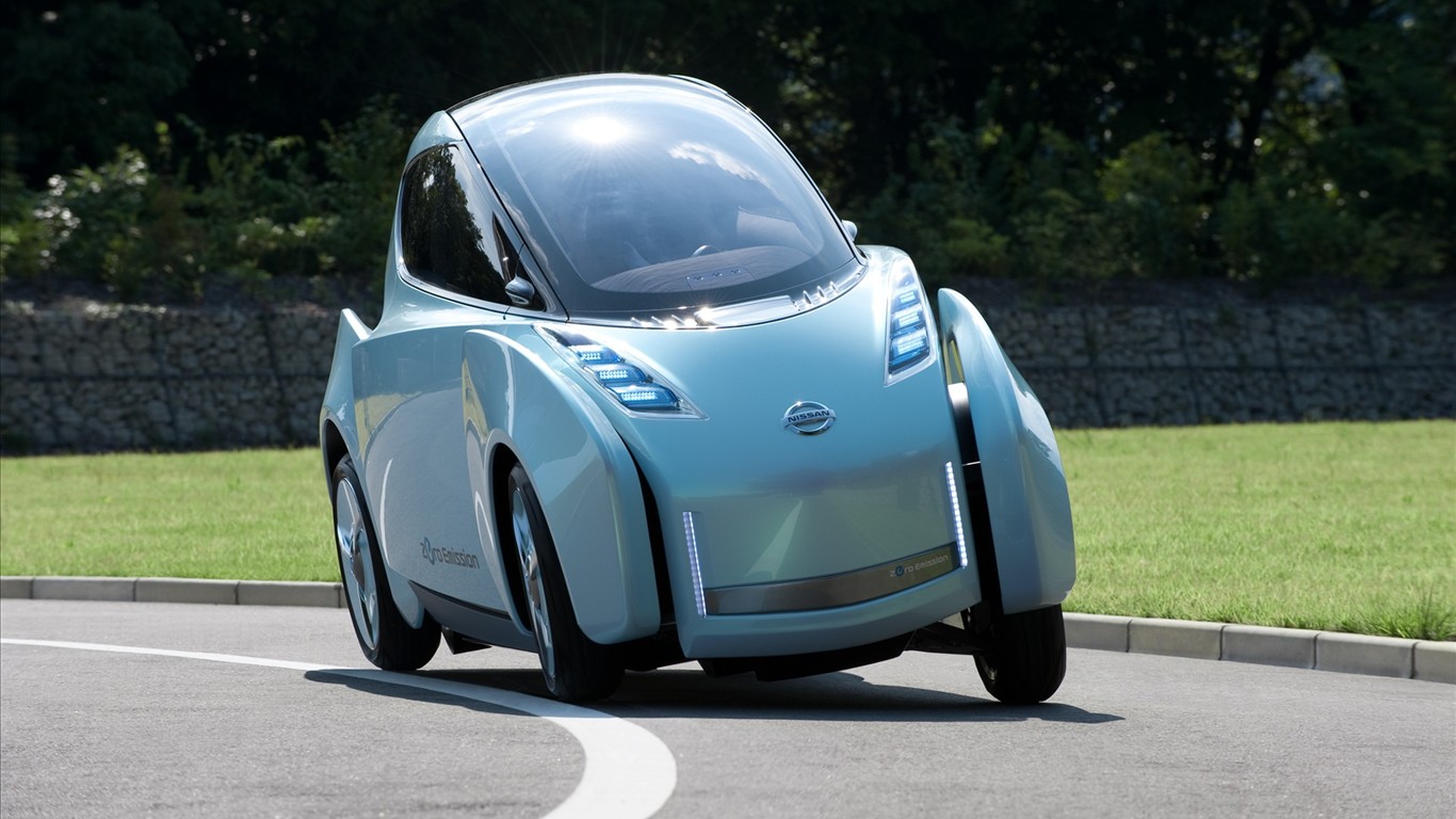 Concept Car Tapety Pozemek kluzáku #14 - 1366x768