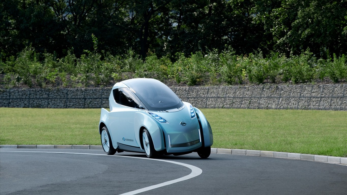 Concept Car Tapety Pozemek kluzáku #15 - 1366x768