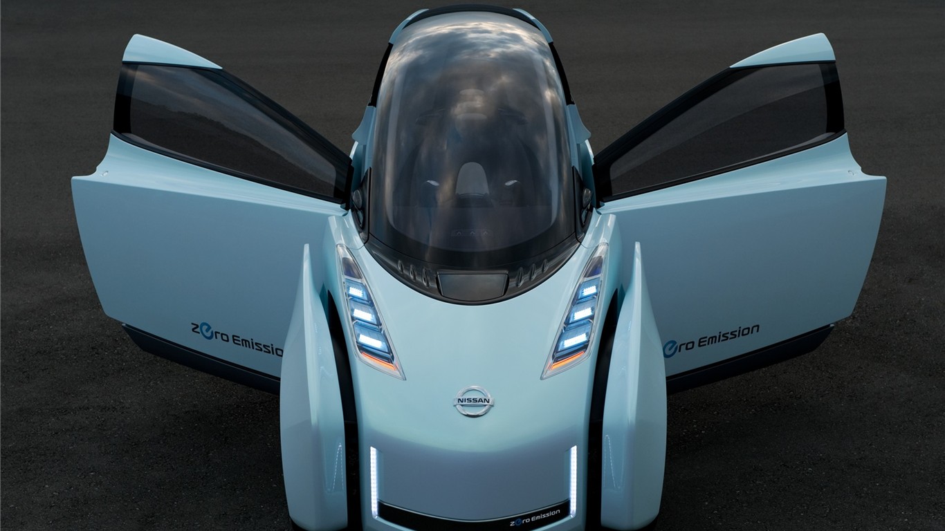 Concept Car Tapety Pozemek kluzáku #19 - 1366x768