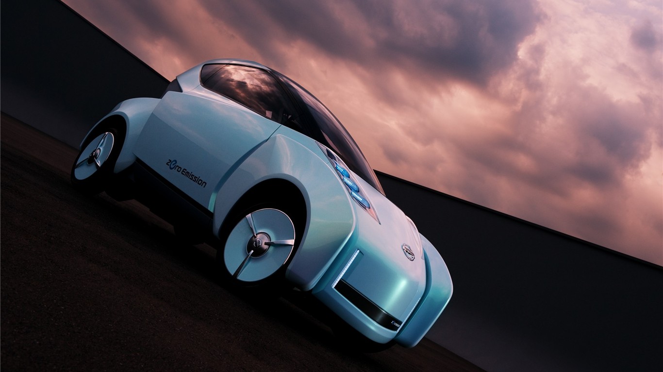 Concept Car Tapety Pozemek kluzáku #20 - 1366x768
