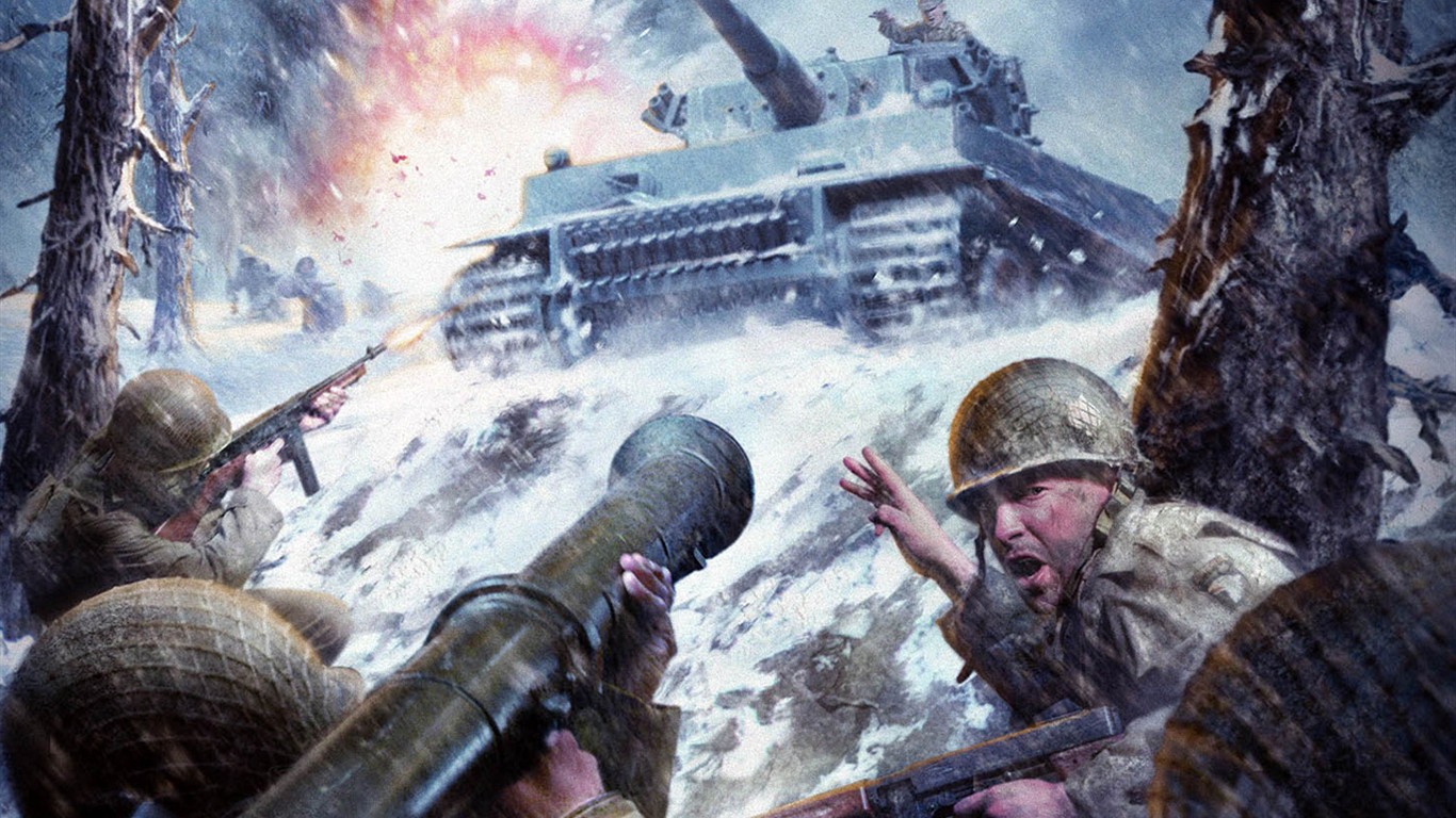 Brutal war game wallpaper #1 - 1366x768