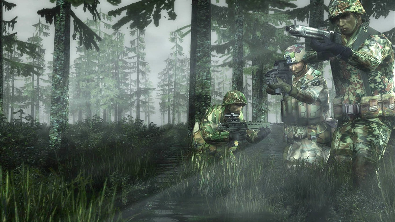 Brutal válečná hra wallpaper #19 - 1366x768