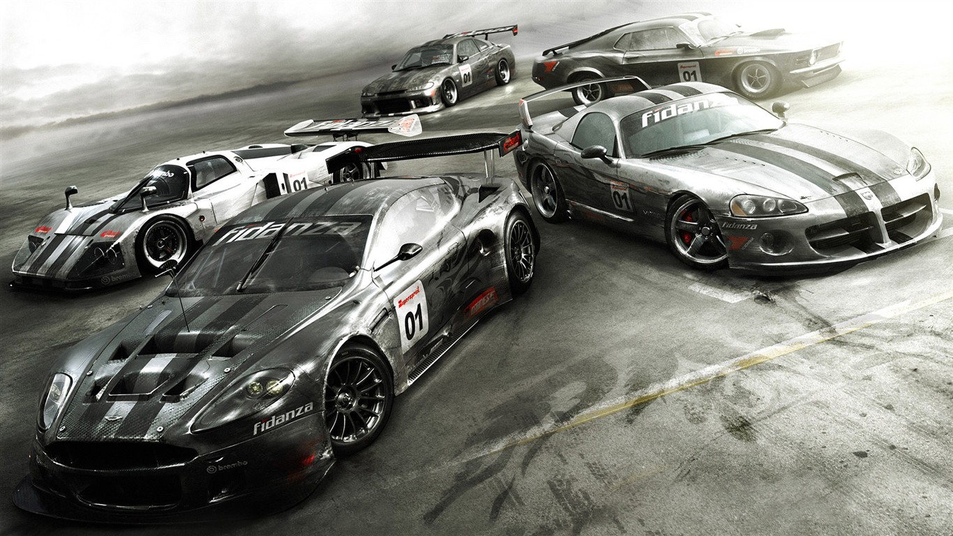 賽車遊戲電腦壁紙 #6 - 1366x768