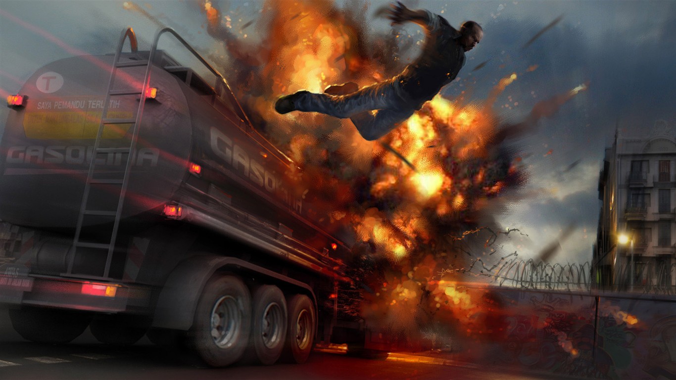 賽車遊戲電腦壁紙 #17 - 1366x768