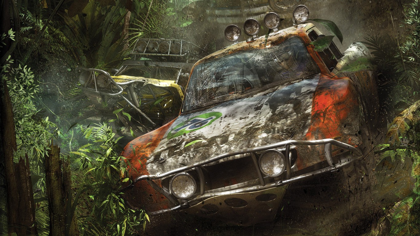 Racing Games Computer Wallpaper #26 - 1366x768