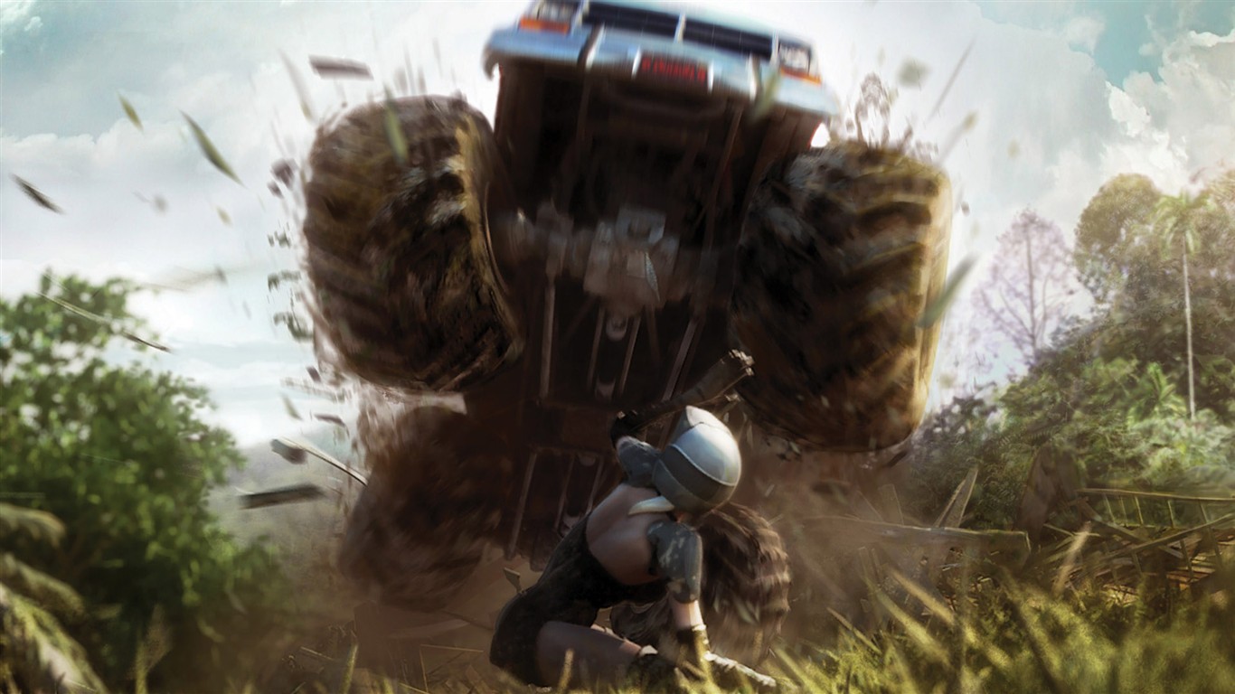 賽車遊戲電腦壁紙 #30 - 1366x768