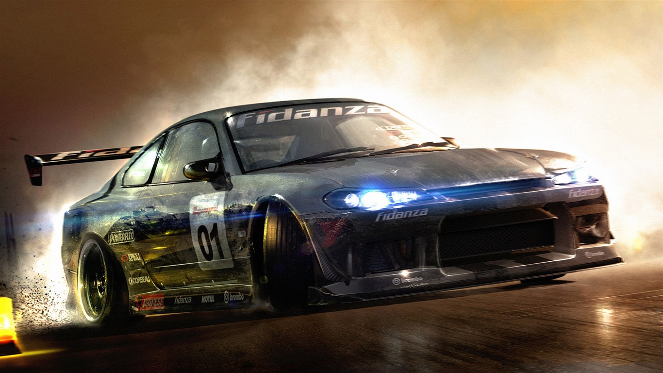 賽車遊戲電腦壁紙 #40 - 1366x768