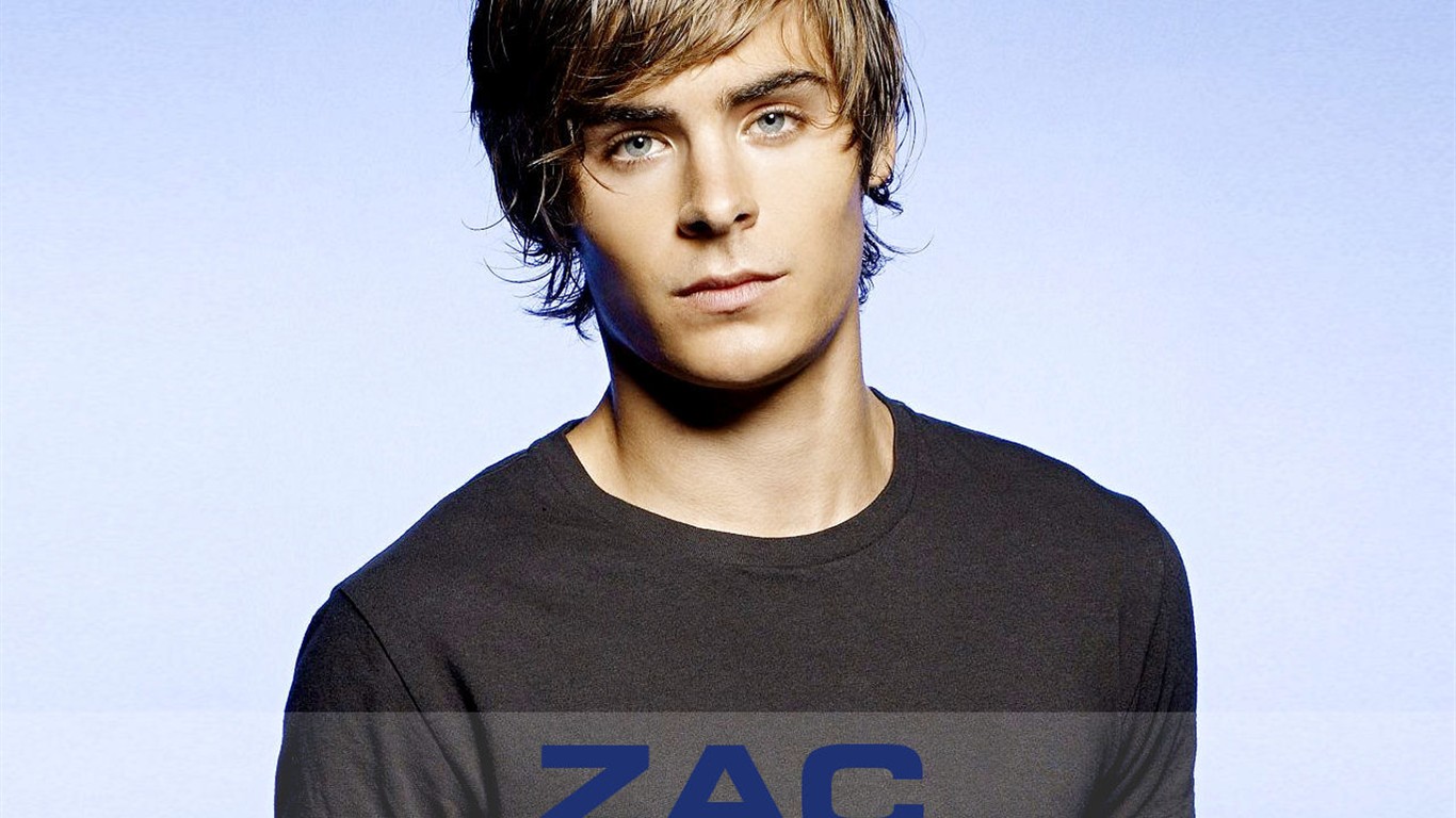 Zac Efron fond d'écran #2 - 1366x768