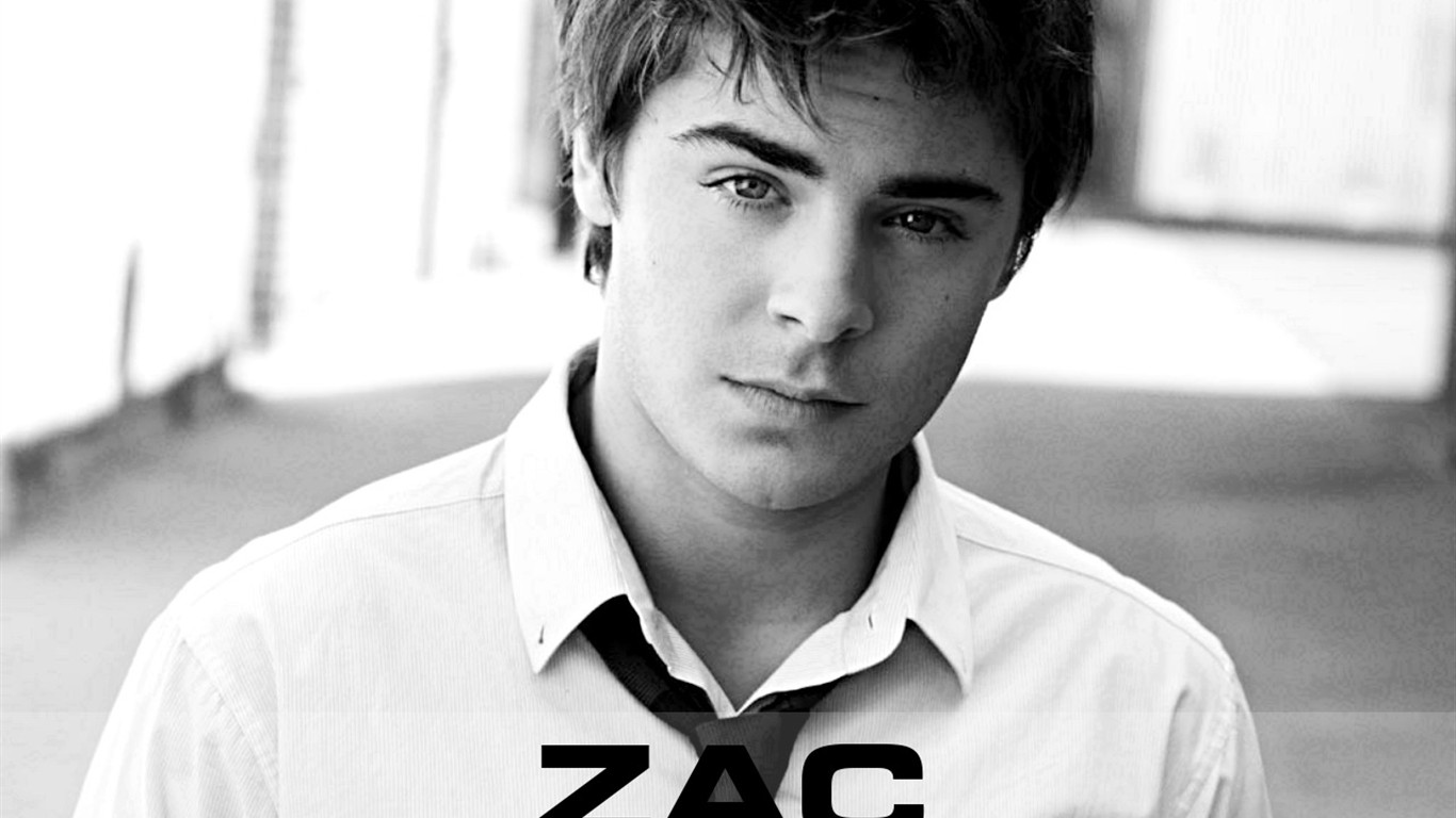 Zac Efron fond d'écran #3 - 1366x768