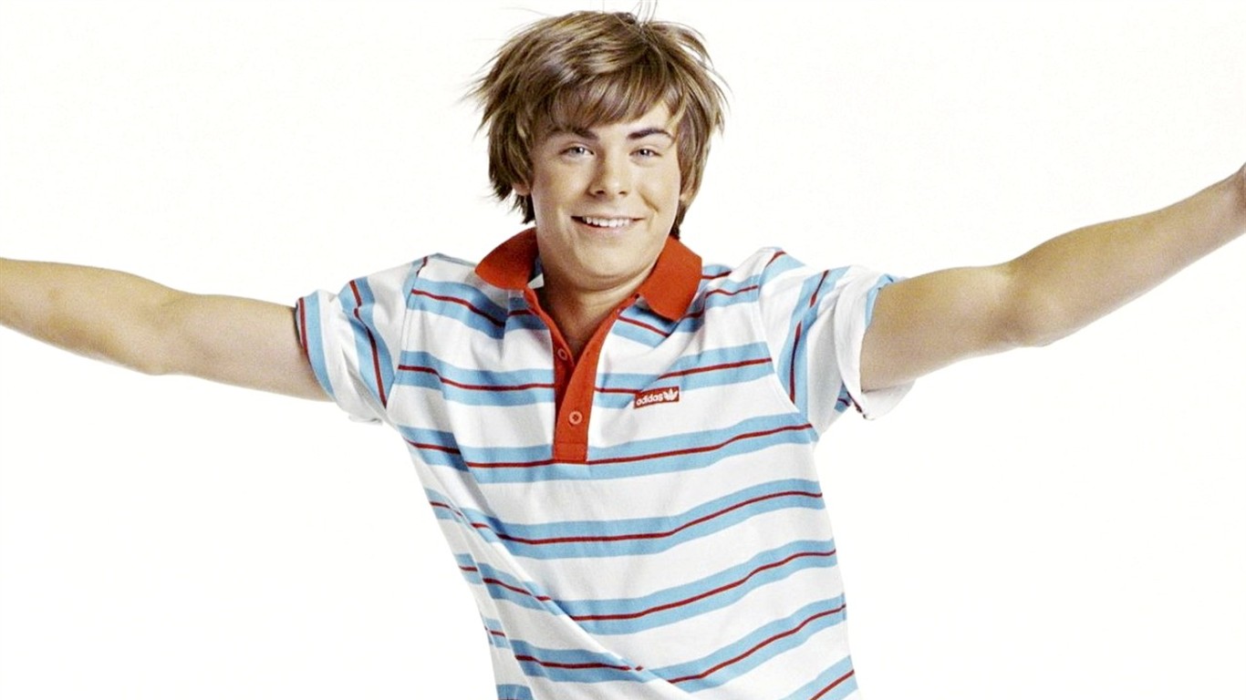 Zac Efron fond d'écran #8 - 1366x768