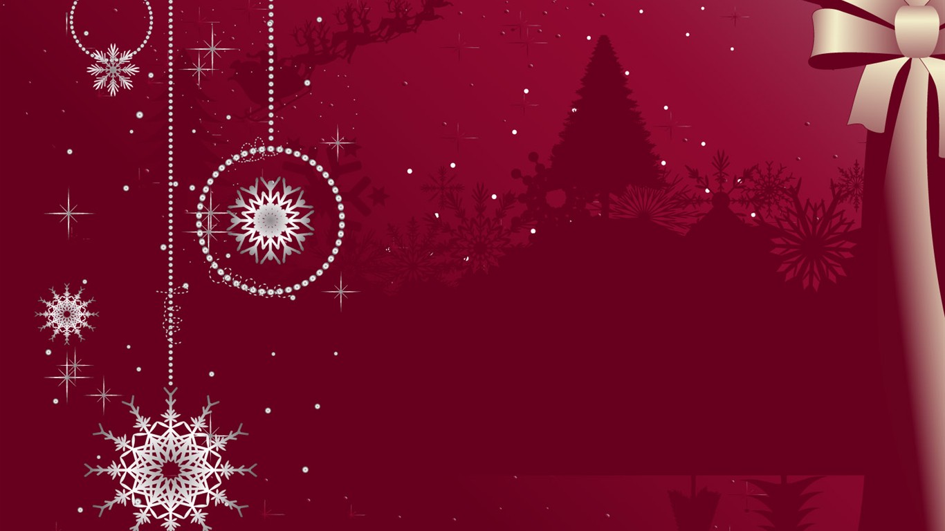 vánoční téma HD Tapety na plochu (1) #27 - 1366x768