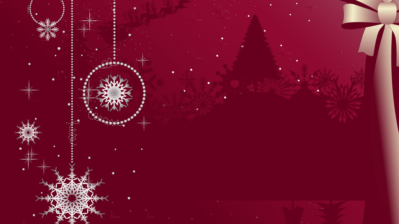 Tema de Navidad Fondos de pantalla de alta definición (1) #27 - 1366x768