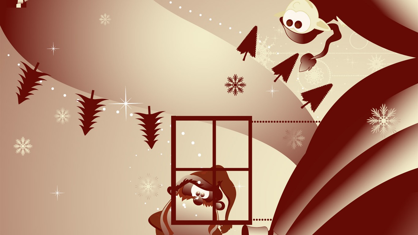 聖誕主題高清壁紙(一) #30 - 1366x768