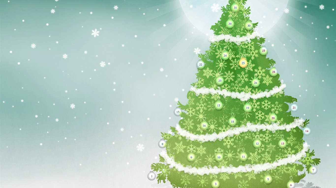 Christmas Theme HD Wallpaper (1) #36 - 1366x768