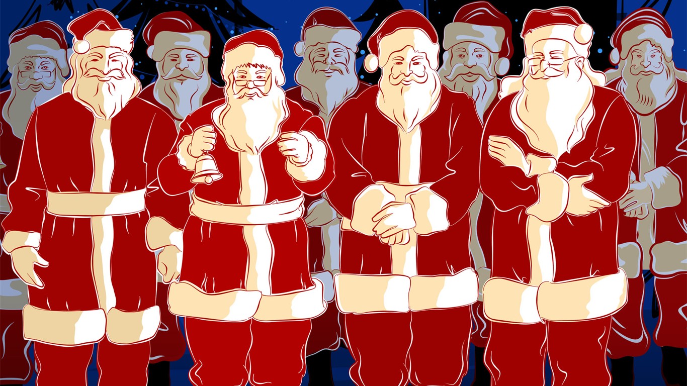 vánoční téma HD Tapety na plochu (2) #13 - 1366x768