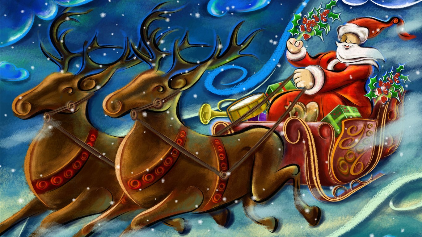 Christmas Theme HD Bilder (2) #27 - 1366x768