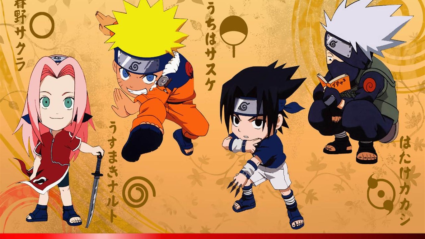 Naruto fonds d'écran d'albums (3) #26 - 1366x768