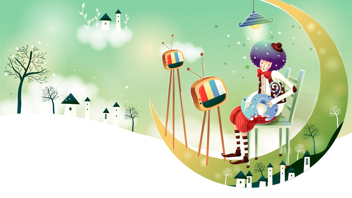 Fairy Tale Dreams Cartoon Wallpapers #32 - 1366x768