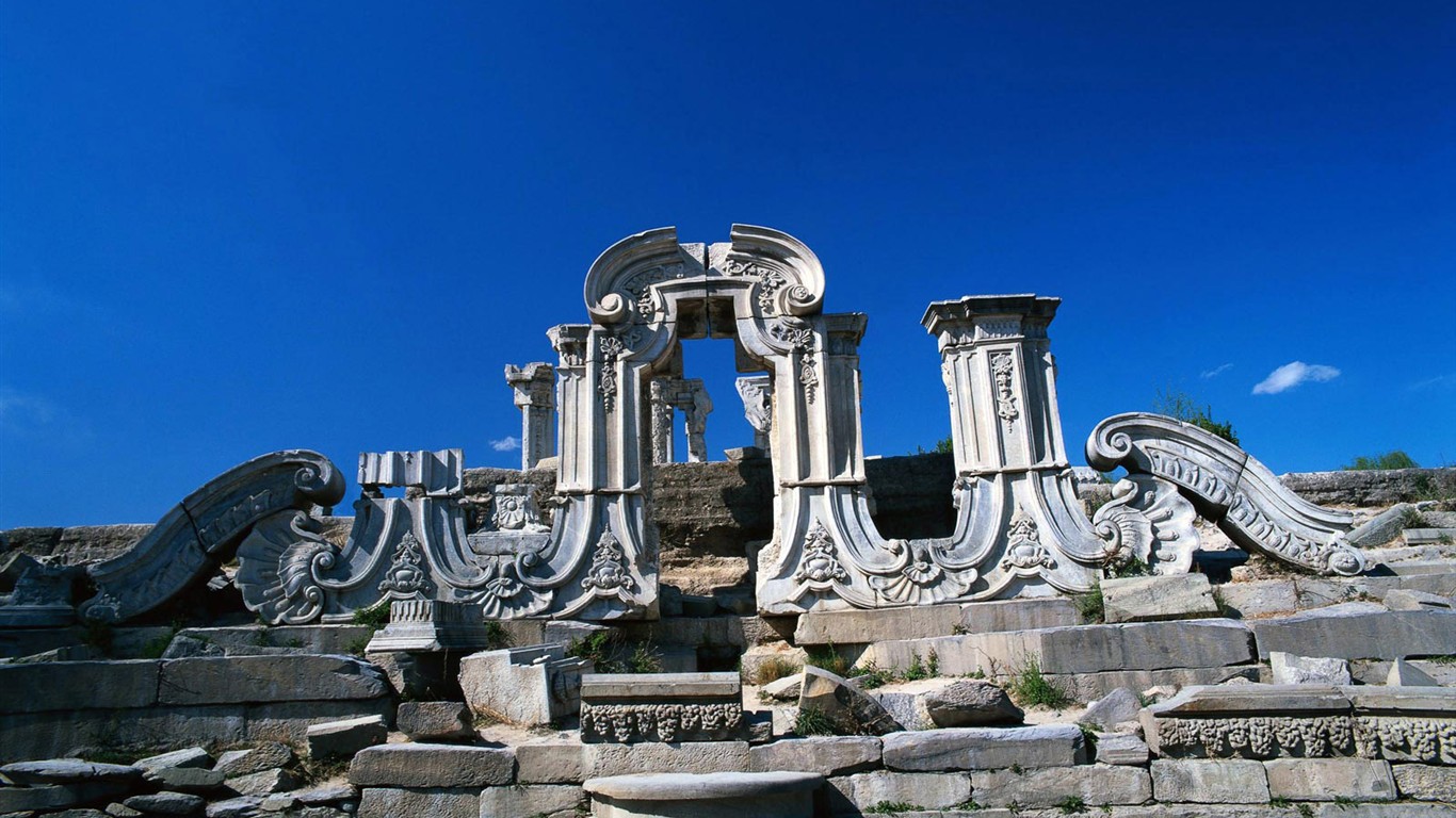 Classical and Modern Beijing scenery #7 - 1366x768