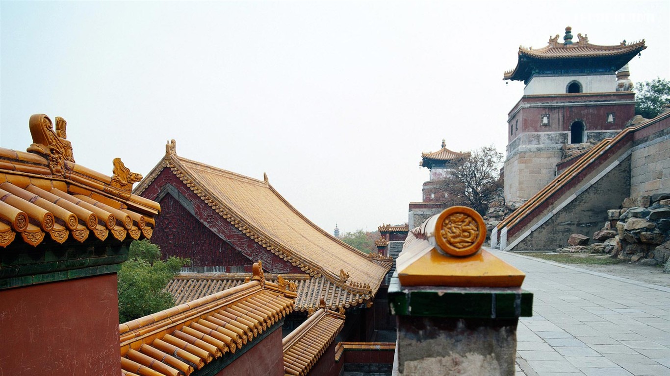古典と現代北京の風景 #18 - 1366x768