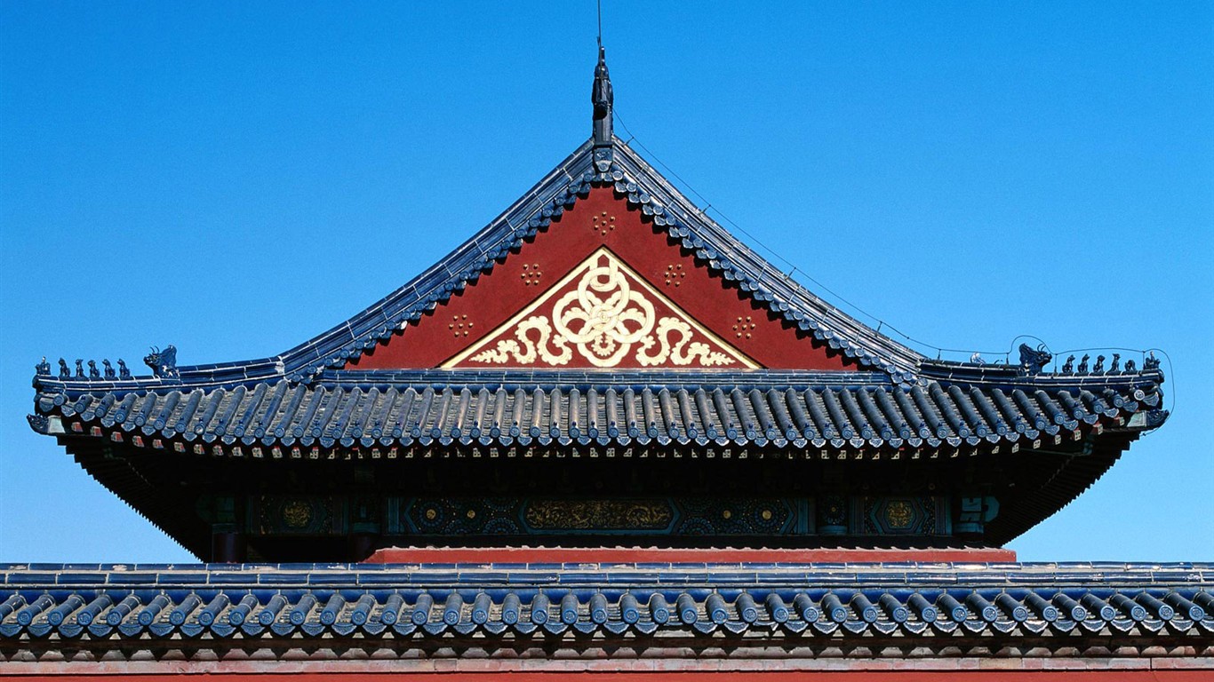 Classical and Modern Beijing scenery #19 - 1366x768