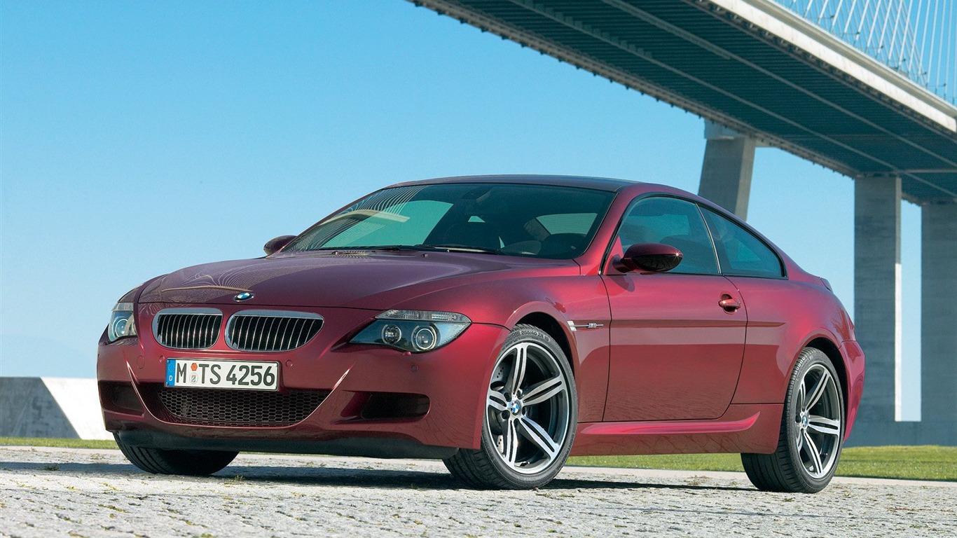 BMW는 - M6 배경 화면 #2 - 1366x768