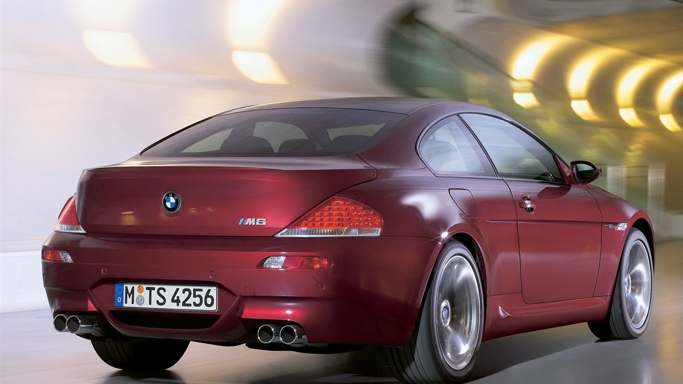 BMW는 - M6 배경 화면 #10 - 1366x768