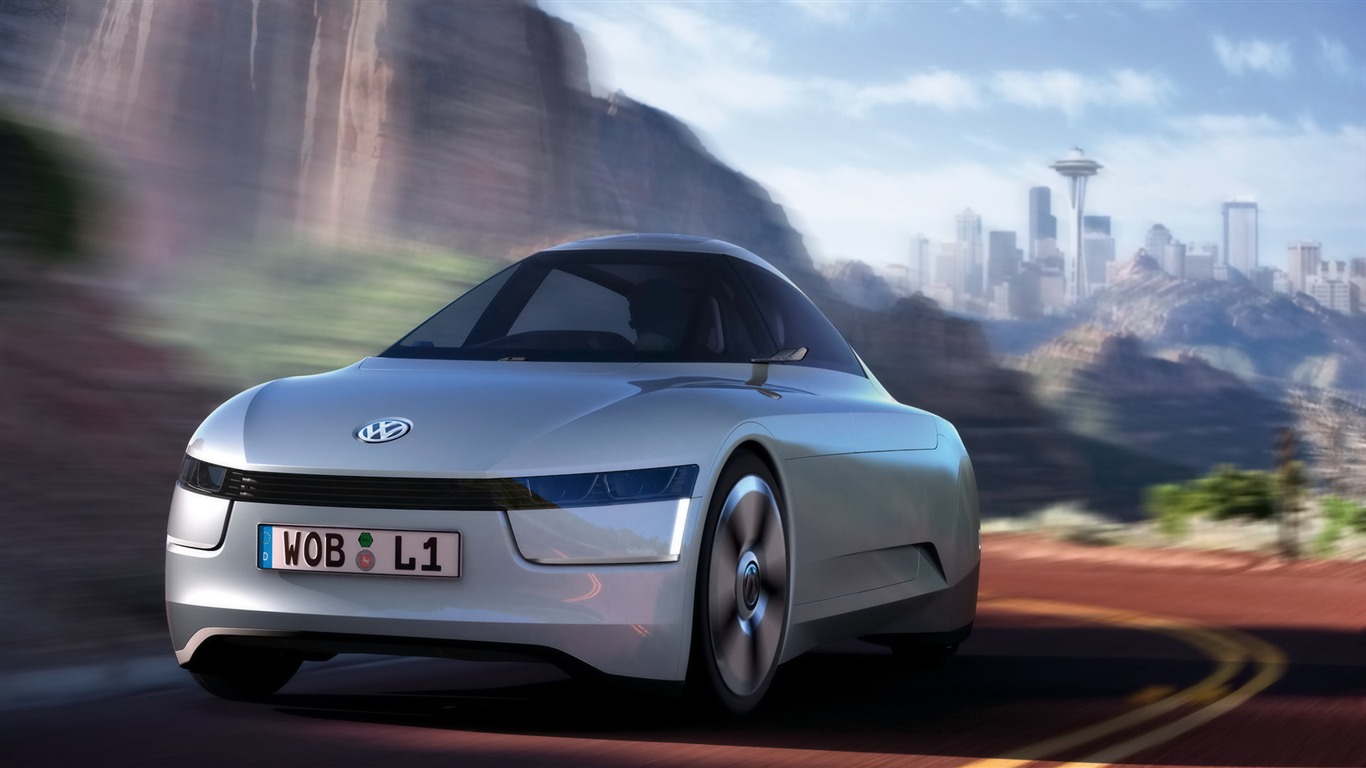 大眾L1概念車壁紙 #1 - 1366x768