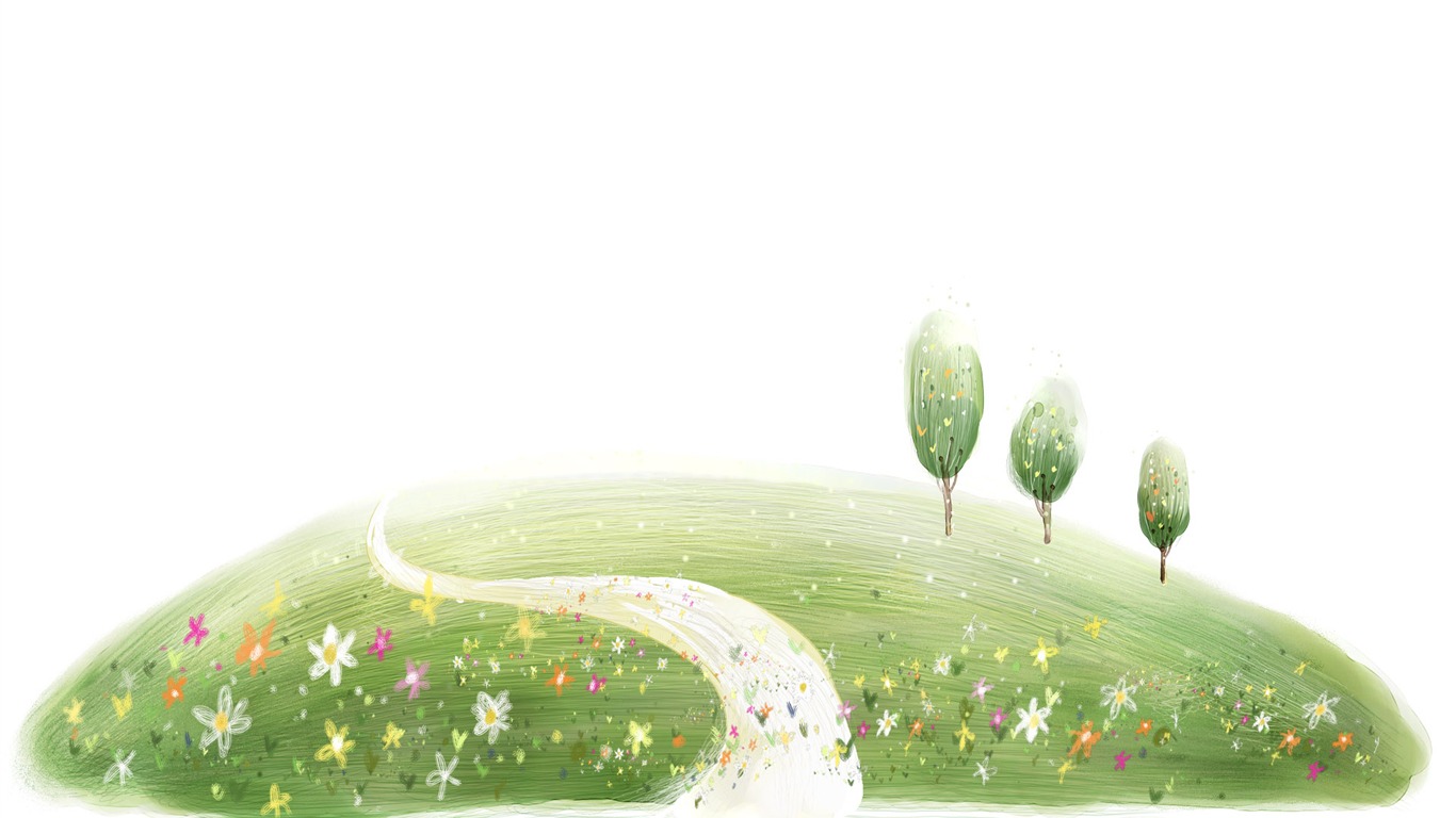 Cartoon Fantasy Scenery Wallpapers #6 - 1366x768