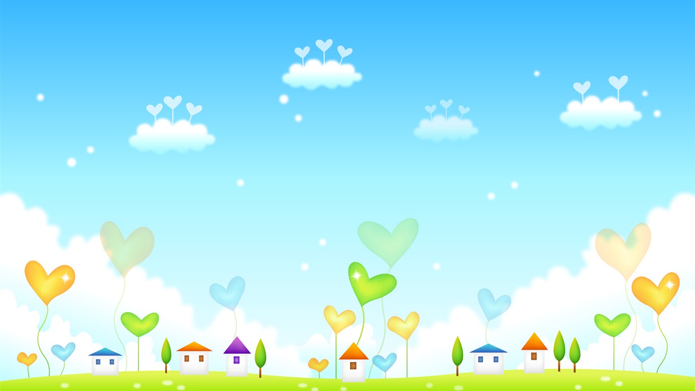 Cartoon Fantasy Scenery Wallpapers #9 - 1366x768