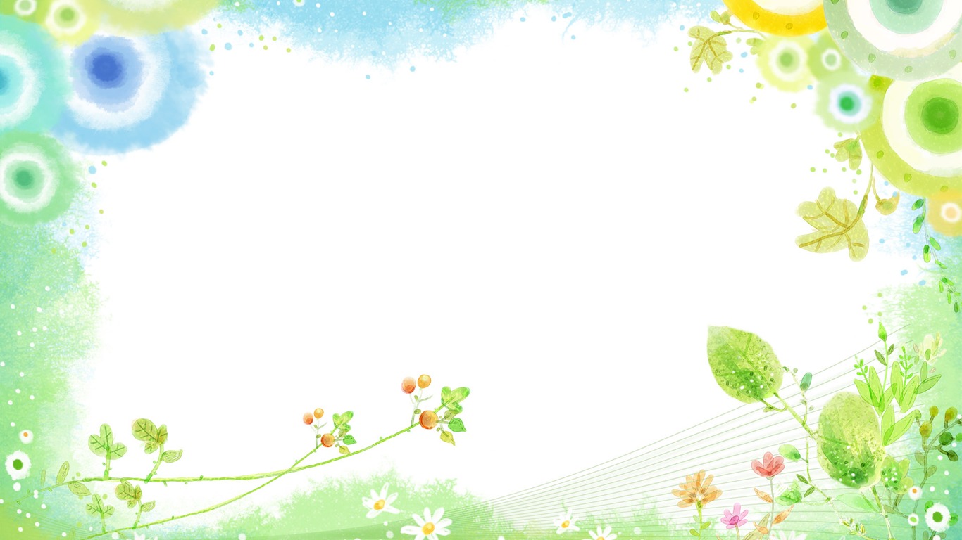 卡通夢幻風光壁紙 #16 - 1366x768