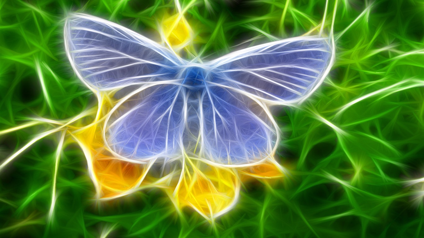 Cool animal wallpaper light #10 - 1366x768