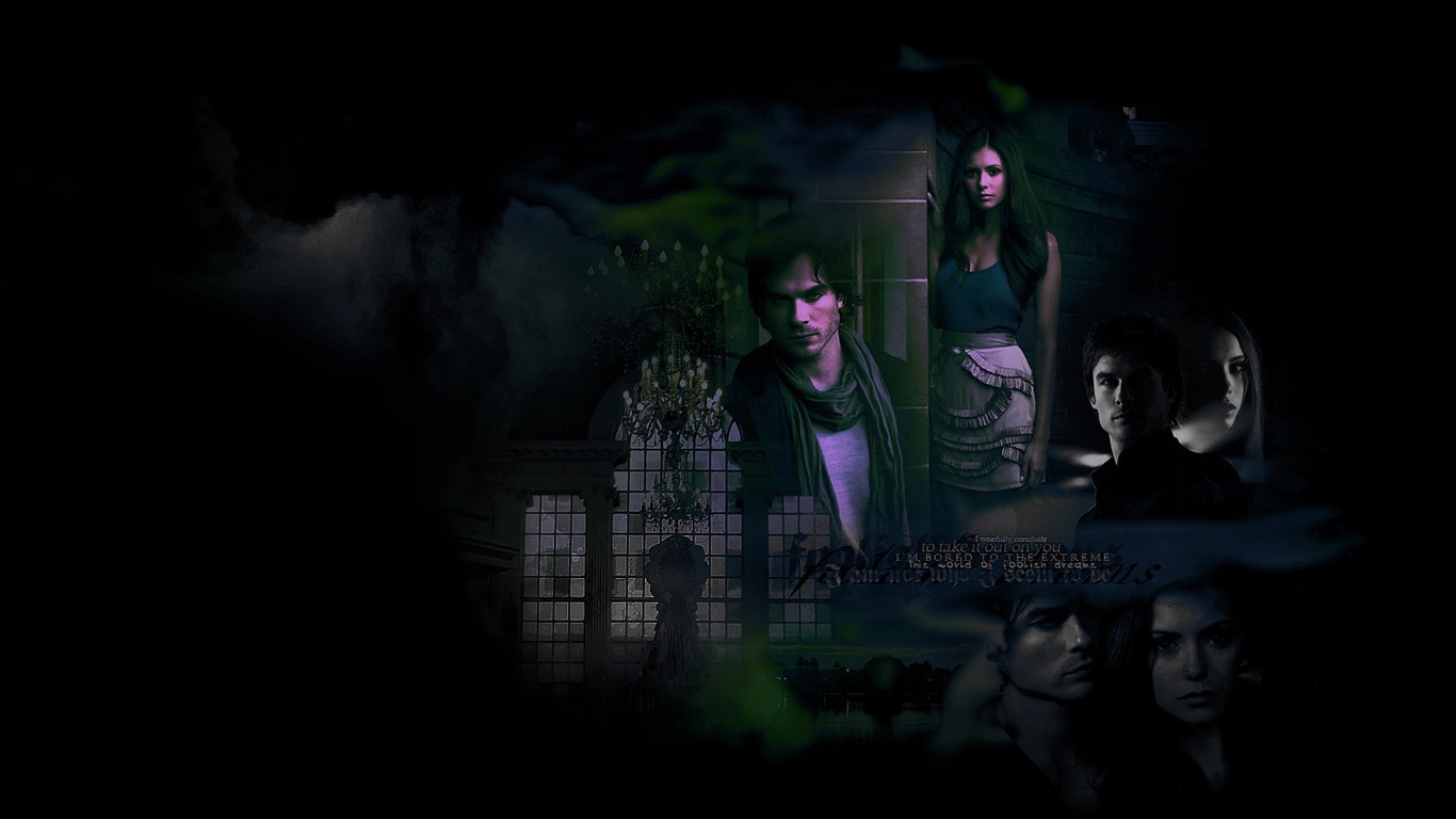 The Vampire Diaries wallpaper #12 - 1366x768