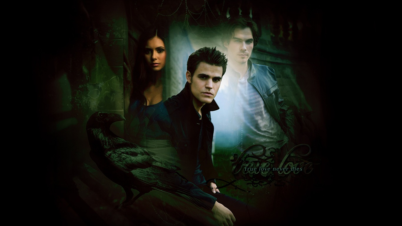 The Vampire Diaries Tapete #24 - 1366x768